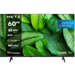 Телевизор Metz 60MUF7000Z , 152 см, 3840x2160 UHD-4K , 60 inch, Android , LED , Smart TV