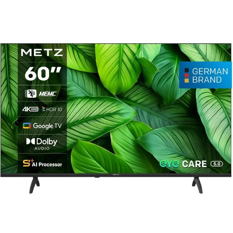 Телевизор Metz 60MUF7000Z , 152 см, 3840x2160 UHD-4K , 60 inch, Android , LED , Smart TV