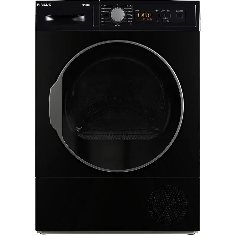 Сушилня Finlux TDF-8AD3-BK , 8 kg, C , E , Черен