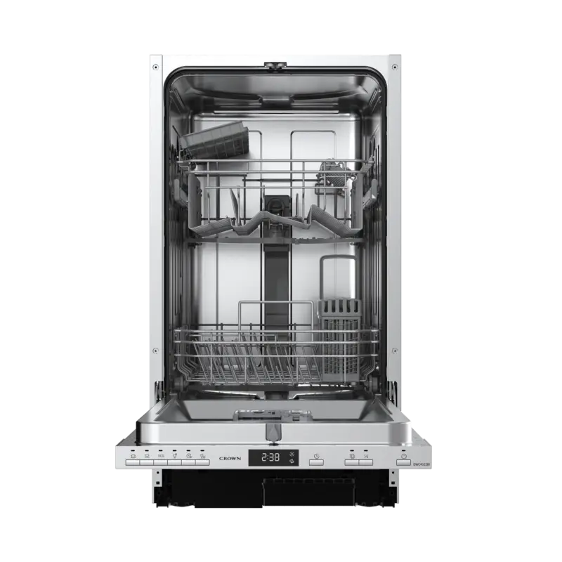 Съдомиялна машина за вграждане Crown DWC4522BI , 10 комплекта, 45 Ш, мм, E