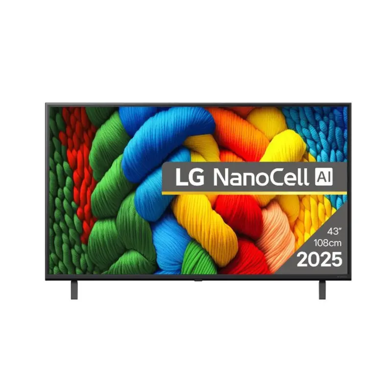 Телевизор LG 43NANO80A3B , 108 см, 3840x2160 UHD-4K , 43 inch, LED , Smart TV , Web Os