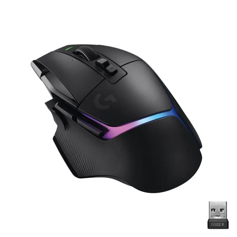 Мишка Logitech G502 X Plus Lightspeed RGB Черна 910-006162