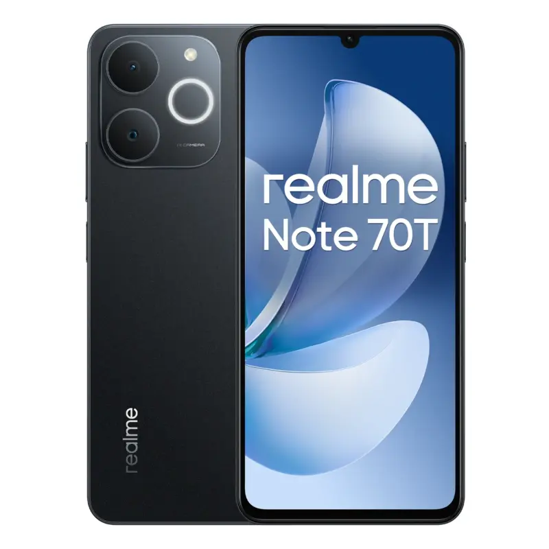 Смартфон Realme NOTE 70T 128/4 BLACK RMX5313 , 128 GB, 4 GB
