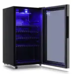 ЗОРА Мини бар Crown SC85BL , 85 l, E , Черен