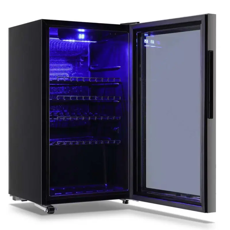 Мини бар Crown SC85BL , 85 l, E , Черен