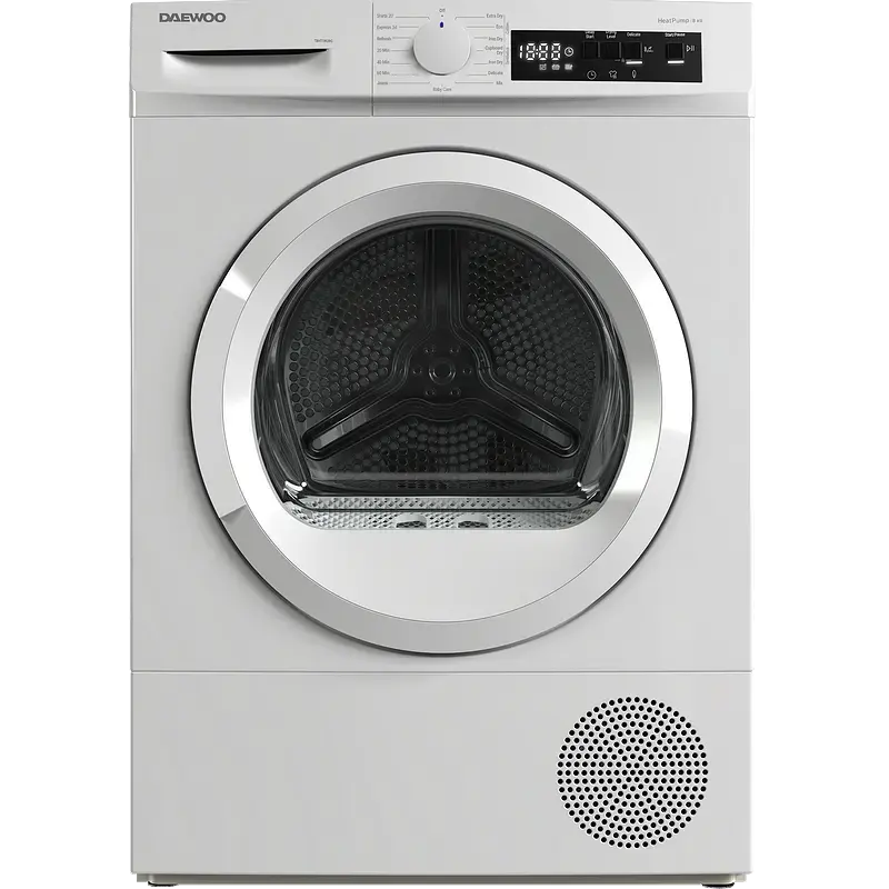 Сушилня Daewoo T8HT1W2BG , 8 kg, E , Бял