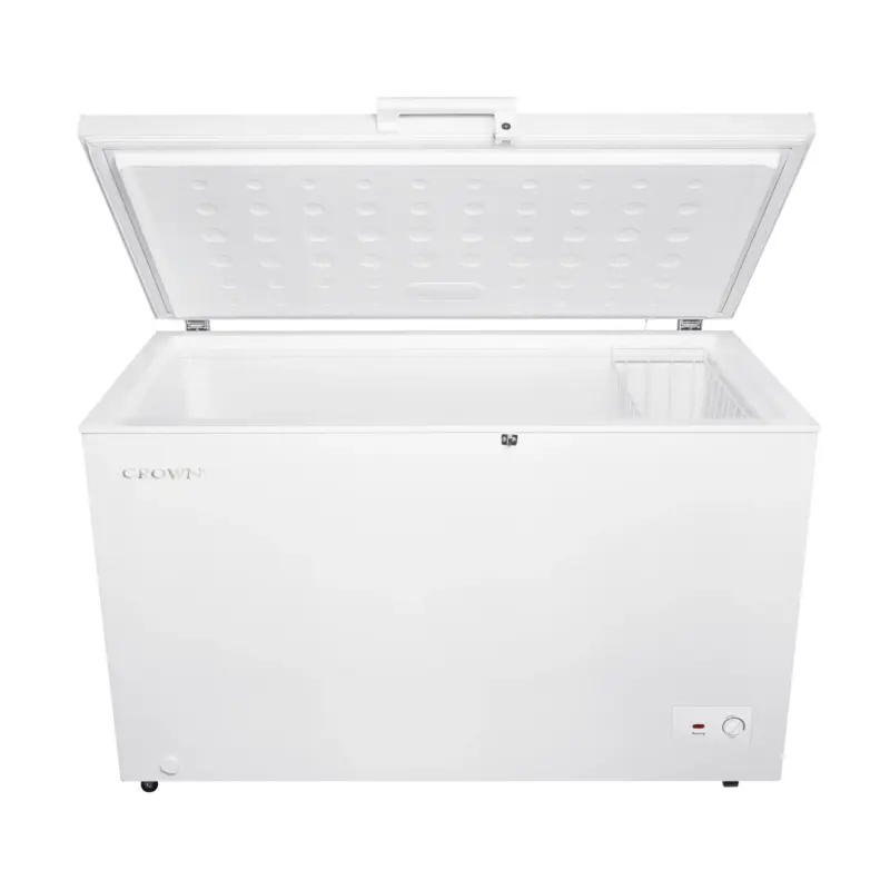 Фризер Crown CHF381M , 371 l, E , Бял , Статична