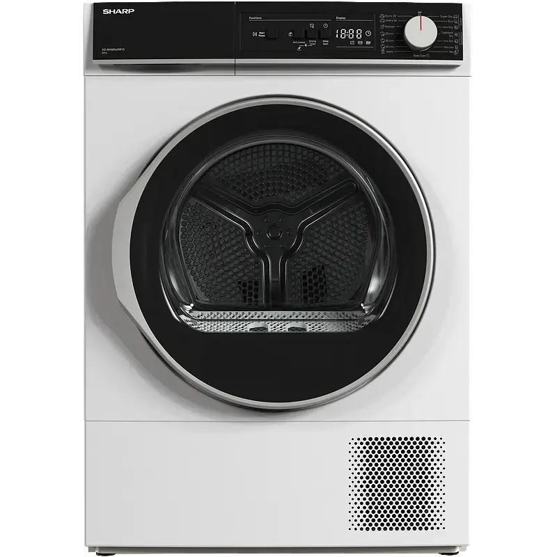 Сушилня Sharp KD-NHA8S6GW1D , 8 kg, D , D , Бял