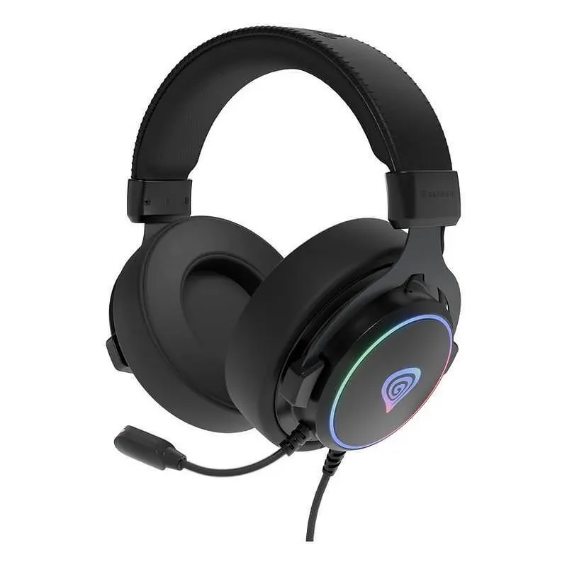 Слушалки с микрофон Genesis Neon 764 BLACK NSG-2169 , OVER-EAR