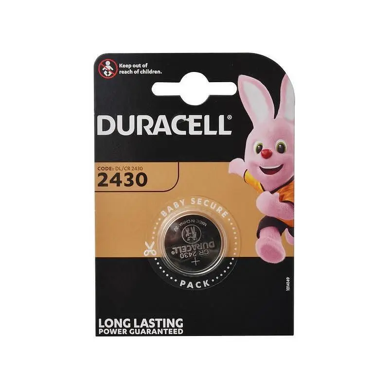 Батерия Duracell CR2430