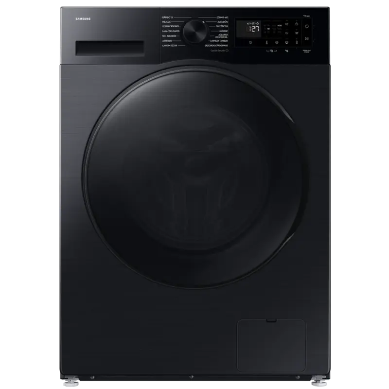 Пералня със сушилня Samsung WD90DG5B15BBLE , 1400 об./мин., 6 kg, 9.00 kg, D , Черен