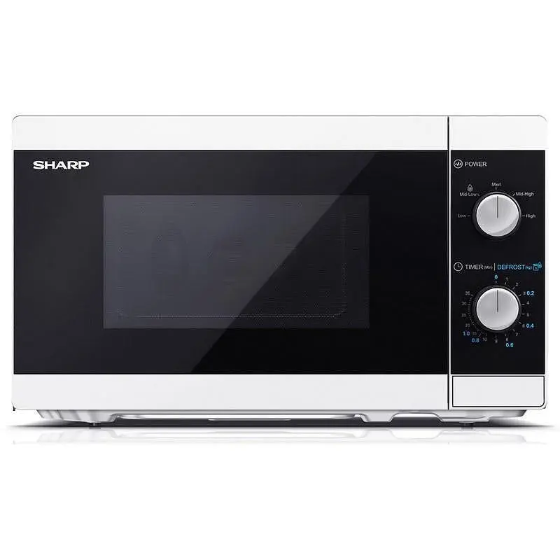 Микровълнова фурна Sharp YC-MS01E-W , 20 Литри, 20 л , 800 W