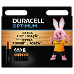 Батерия Duracell Optimum AAA 8 броя
