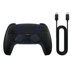 Джойстик PlayStation DualSense Midnight Black + USB кабел за PC