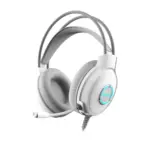 ЗОРА Слушалки с микрофон A4TECH Fstyler FH300U, Noice Cancelling, Бели