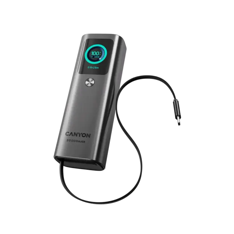 Външна батерия Canyon CNS-CPB265DG 20000 mAh 165W