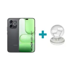 Пакет смартфон HONOR 600 LITE BLACK+Слушалки Honor CHOICE EARBUDS А PRO WHITE