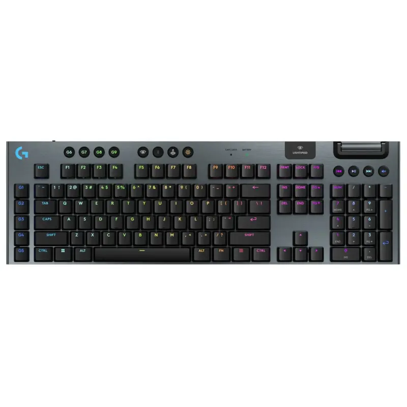Клавиатура Logitech G915 X LIGHTSPEED Безжична Черна 920-012698
