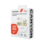 ЗОРА Слушалки Canyon CNS-TWS7WB Бели