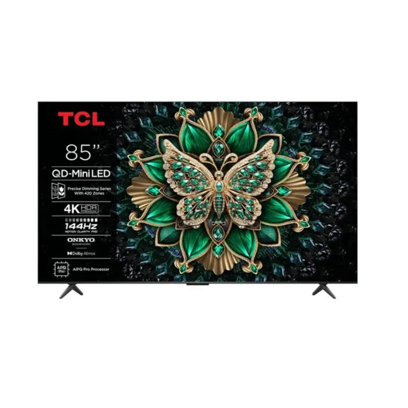 Телевизор TCL 85C6K , 215 см, 3840x2160 UHD-4K , 85 inch, Android , Mini LED , Smart TV