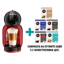 Пакет Кафемашина с капсули Krups Dolce Gusto&reg; KP123H10 MINI ME + 5 кутии кафе капсули NESCAFE&reg; Dolce Gusto&reg;