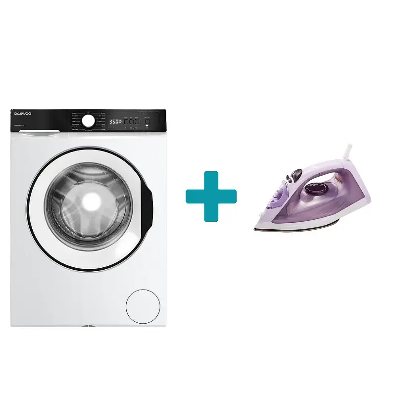 ПАКЕТ Пералня Daewoo WM-FB0624W0A-BG + Ютия Ayco API20LIL