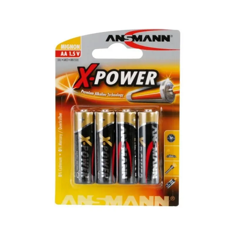 Батерия Ansmann LR6 4B X-POWER 5015663