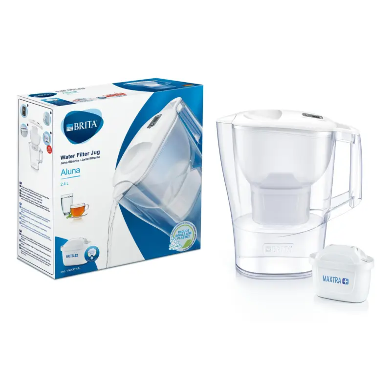 Филтрираща кана Brita ALUNA COOL MEMO 2.4L - БЯЛ , 2.4L