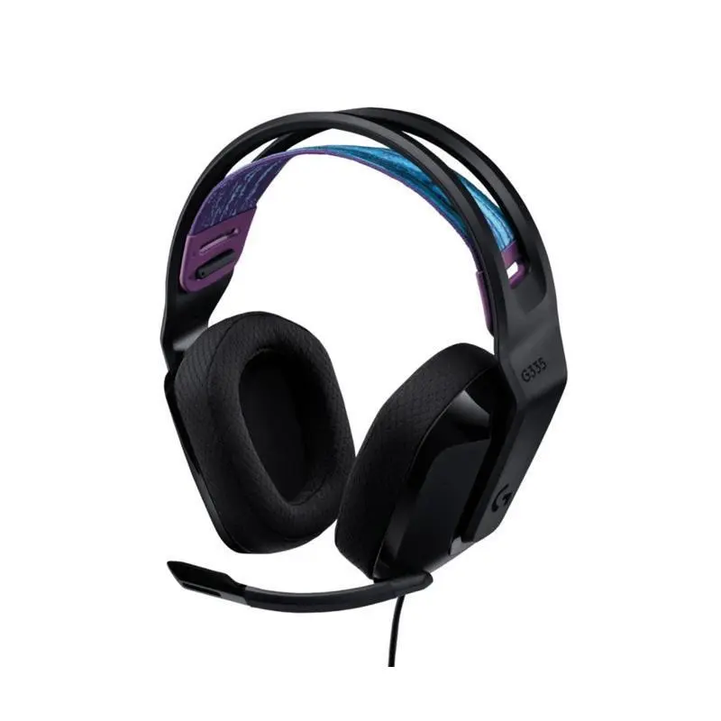 Слушалки с микрофон Logitech G335 BLACK 981-000978 , OVER-EAR