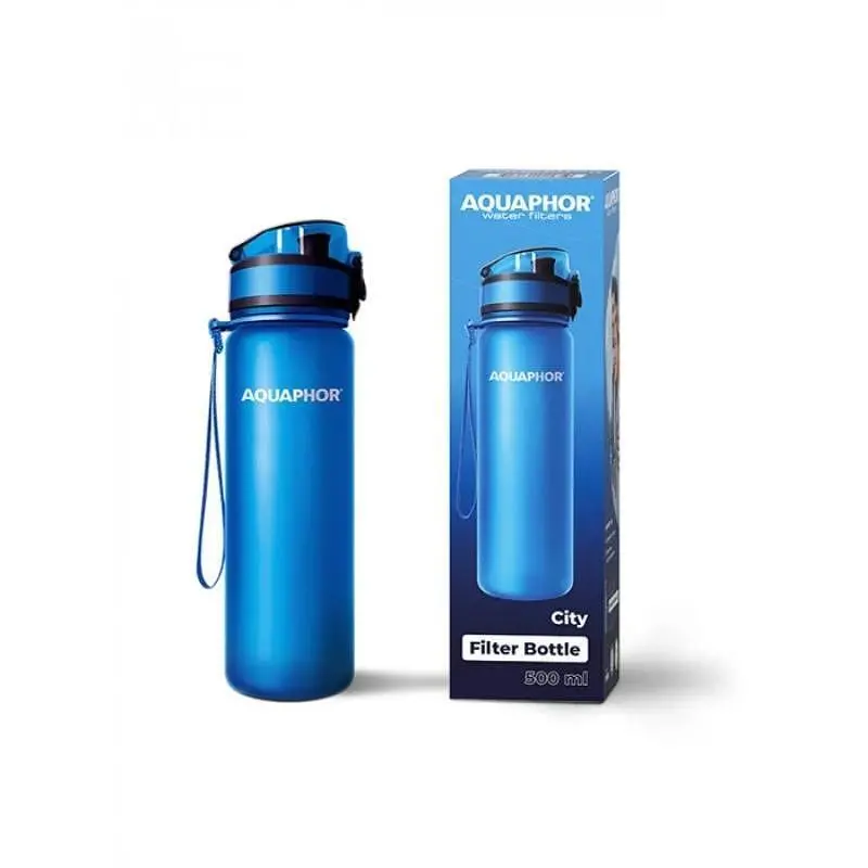 Бутилка Aquaphor Филтрираща City Tritan синя (160010)