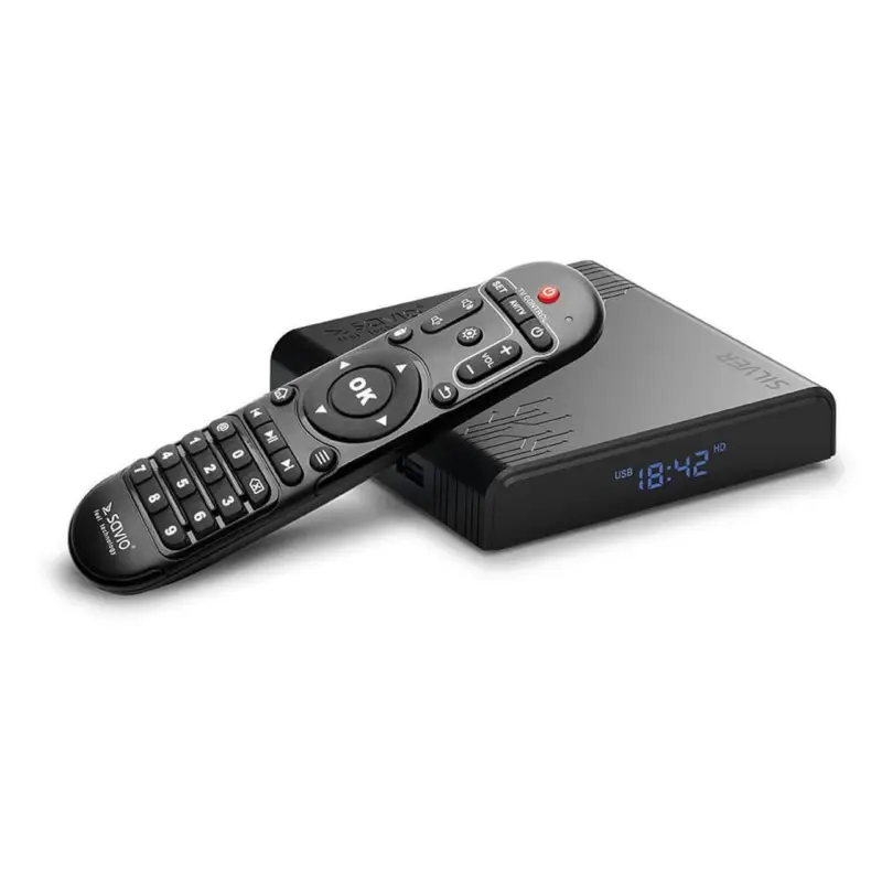 TV SMART плейър SAVIO TV BOX TB-S01 SILVER ANDROID 8K , ARM Amlogic S905 , 16 , 2 , Android