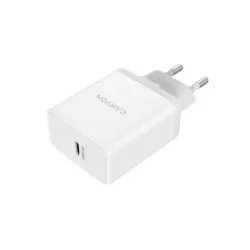 Зарядно устройство Canyon CNE-CHA20W PD 220V USB-C 20W