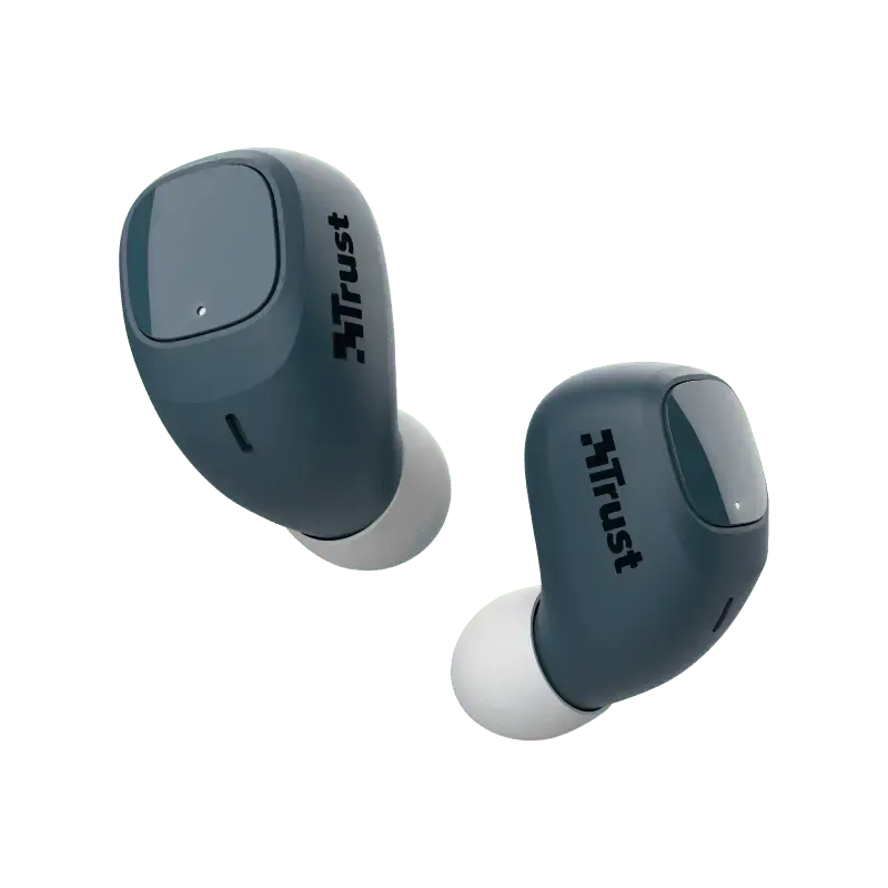 Слушалки Trust NIKA COMPACT BT BLUE , IN-EAR (ТАПИ) , Bluetooth