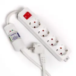 Разклонител със защита ЕТС 4X16A 1,5М С КЛЮЧ И ЗАЩИТА 74911