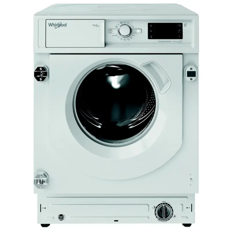 Вградена пералня със сушилня Whirlpool BI WDWG 751482 EU N , 1400 об./мин., 5 kg, 7.00 kg, D , E