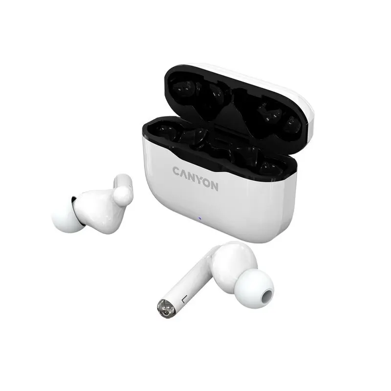 Слушалки Canyon CNE-CBTHS3W , Bluetooth , IN-EAR (ТАПИ)