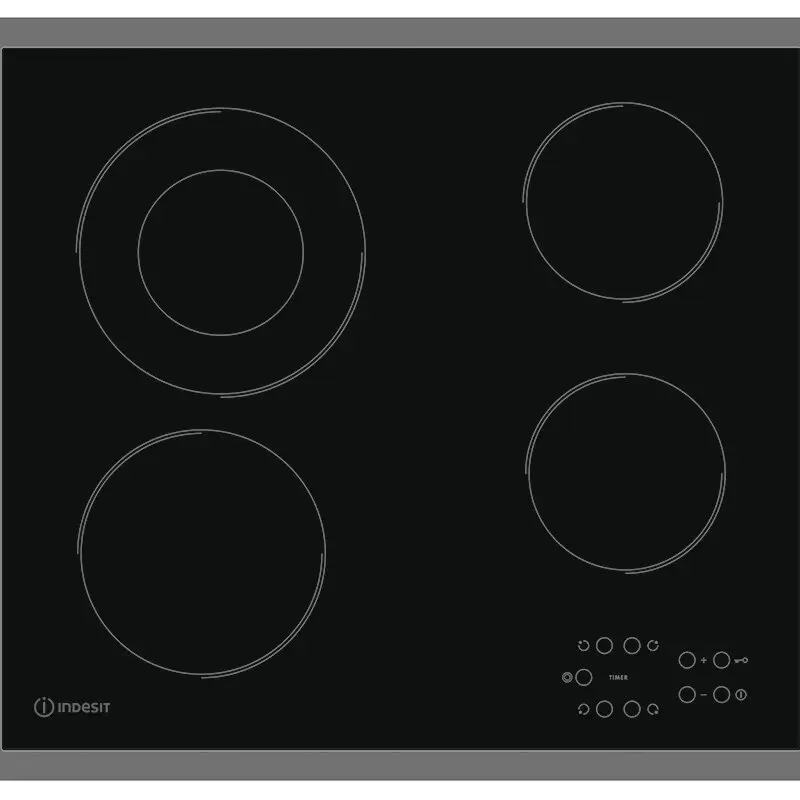 Вграден керамичен плот Indesit RI 261 X*** , Електрически