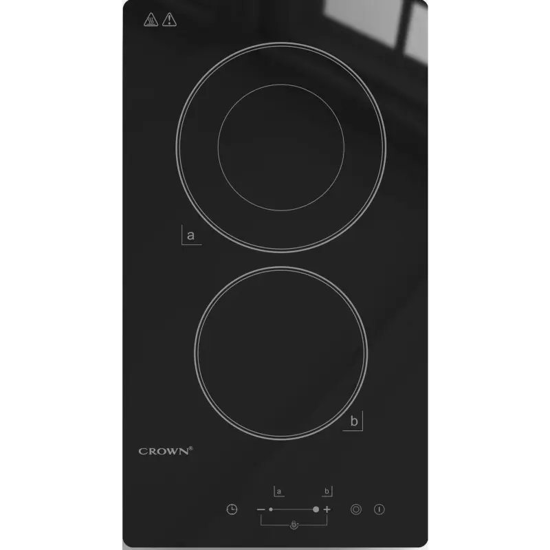 Вграден керамичен плот Crown VCP 32D , Електрически