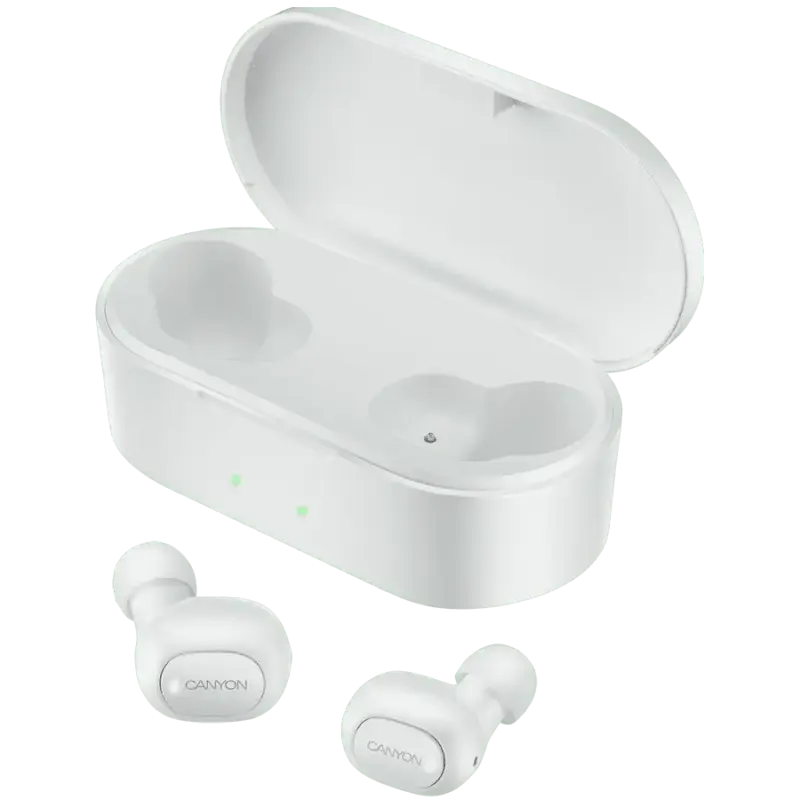 Слушалки Canyon CND-TBTHS2W , Bluetooth , IN-EAR (ТАПИ)