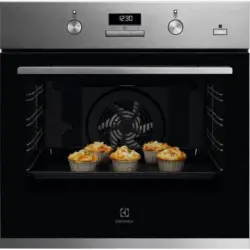 Фурна за вграждане Electrolux KOD3H70X(ST)*** , 72 L , Push бутони , А , Водно почистване