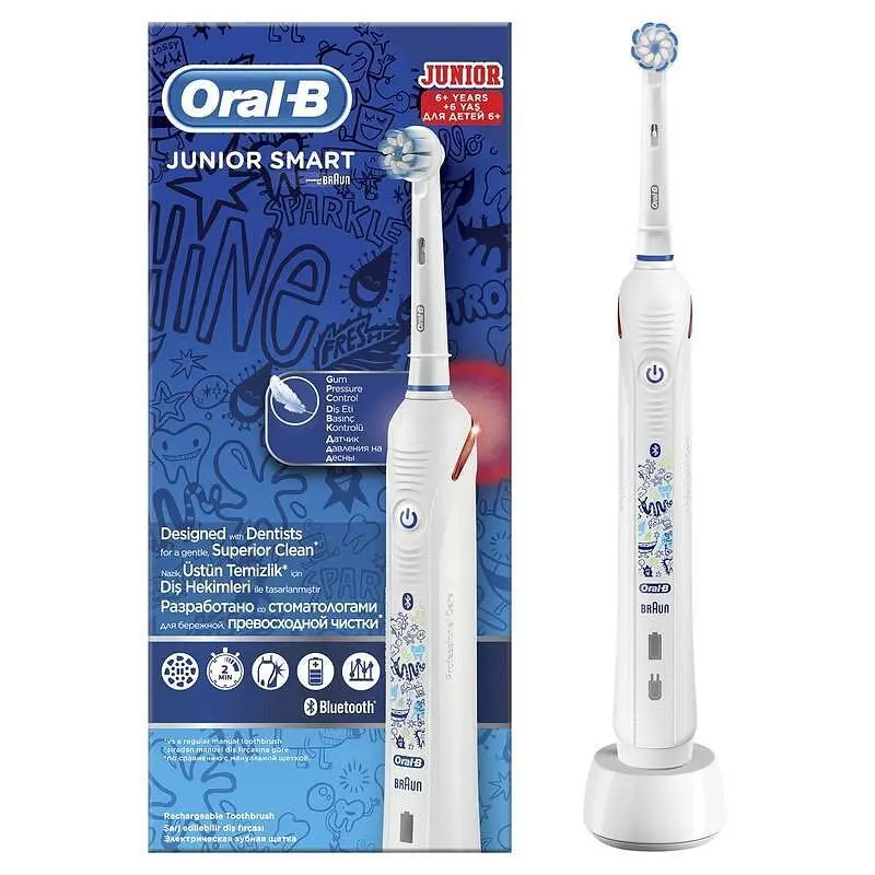 Електрическа четка за зъби Oral B JUNIOR SMART 6+***