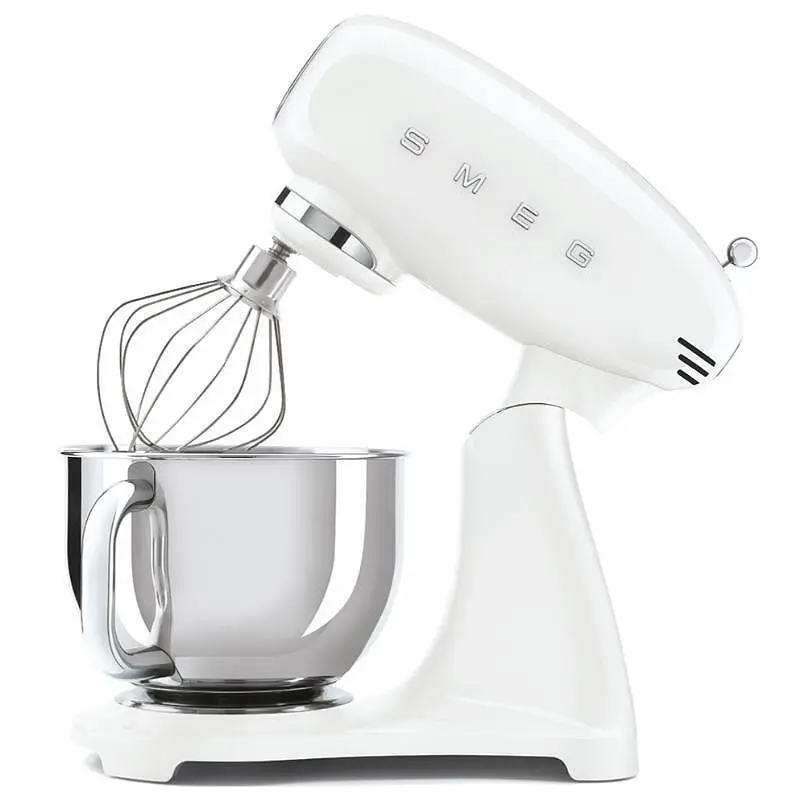 Планетарен миксер SMEG SMF03WHEU , 800 W, 4.8 L