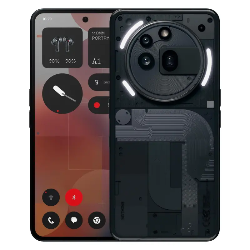 Смартфон Nothing Phone (3a) PRO 256/12 BLACK , 12 GB, 256 GB