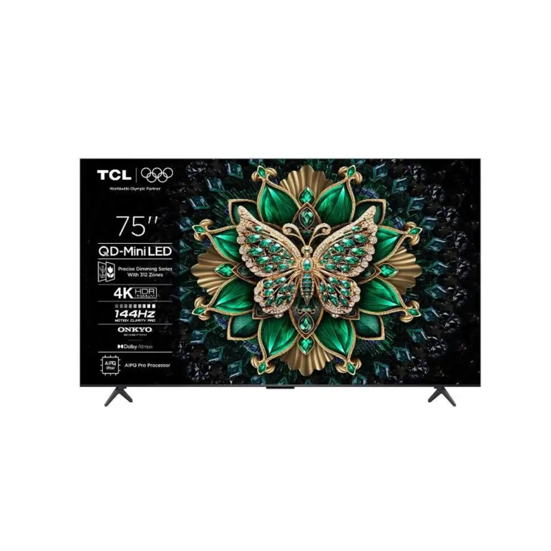 Телевизор TCL 75C6K , 189 см, 3840x2160 UHD-4K , 75 inch, Android , Mini LED , Smart TV