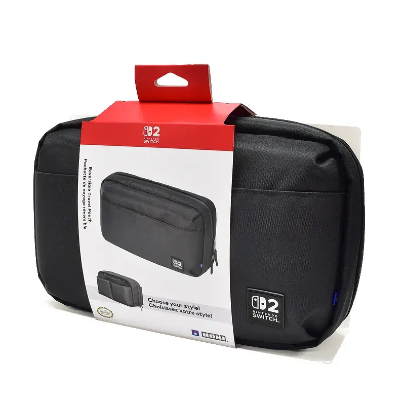 Калъф за Конзола HORI REVERSIBLE TRAVEL POUCH (BLACK)