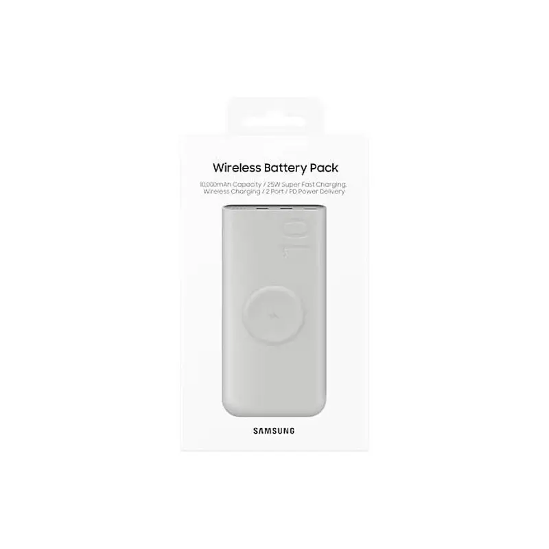 Външна батерия Samsung 10000 mAh Wireless Battery Pack EB-U2510XUEG