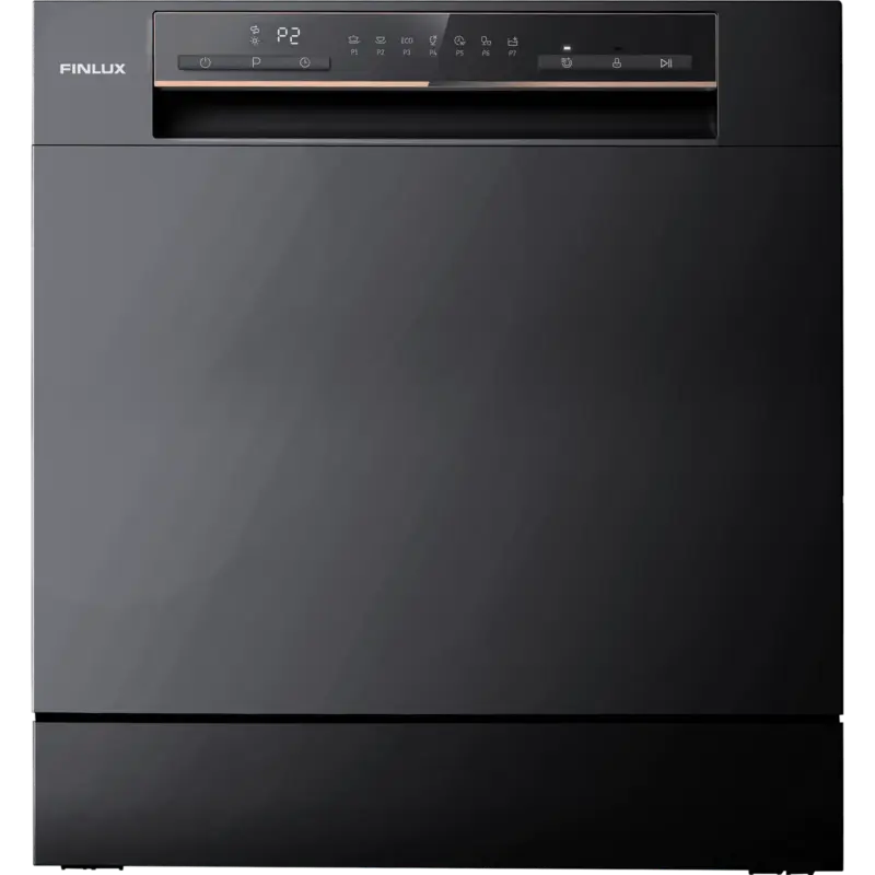 Съдомиялна машина Finlux WQP8 BLACK , 8 комплекта, F