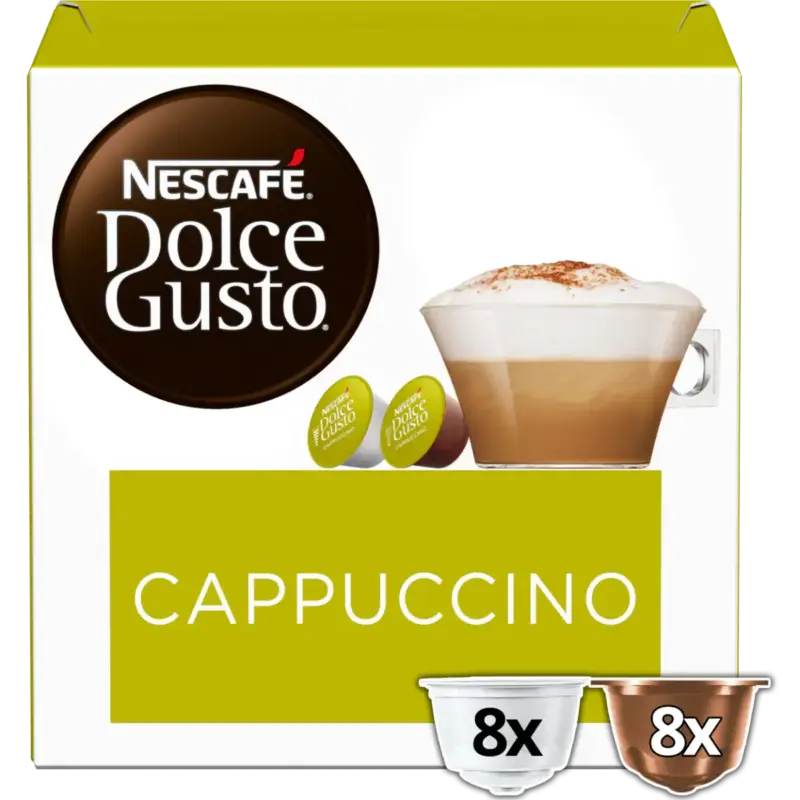 Кафе NESCAFE&reg; Dolce Gusto&reg; CAPPUCCINO 16 КАПСУЛИ