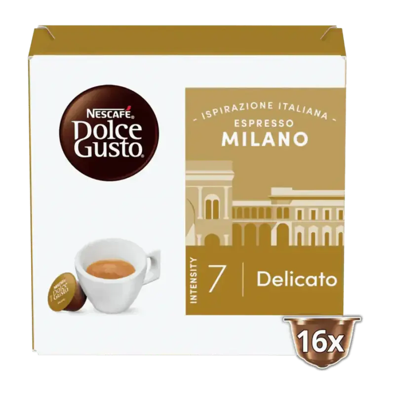 Кафе NESCAFE&reg; Dolce Gusto&reg; MILANO 16 КАПСУЛИ