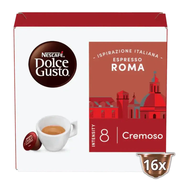 Кафе NESCAFE&reg; Dolce Gusto&reg; ROMA 16 КАПСУЛИ